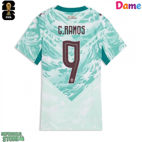 Portugal Goncalo Ramos #9 Replika Udebanetrøje Dame VM 2026 Kortærmet